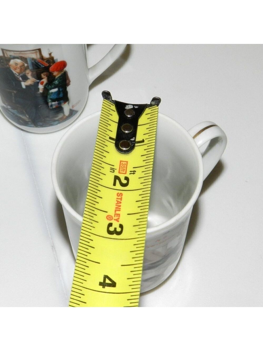 Vintage Norman Rockwell Saturday Evening Post Mug Cup Set - Picture 11 of 11